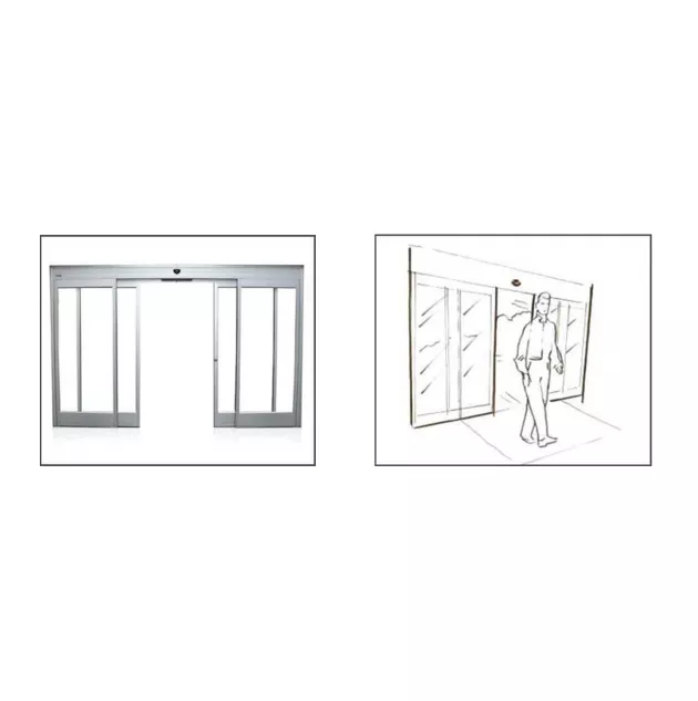 Dura-Glide® All Glass 2000/3000 All-Glass Automatic Sliding Door