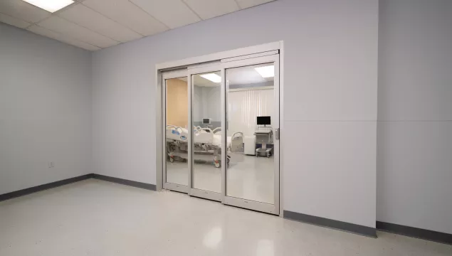 ICU Door closed