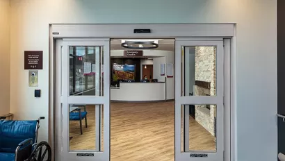 Dura-Glide™ Automatic Sliding Door in Hospital